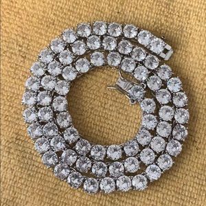 18” Cz Diamond Tennis Chain
